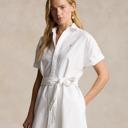 Polo ralph lauren - Belted Short-Sleeve Oxford Shirtdress