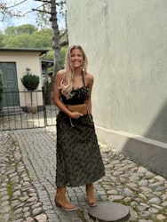 Ida Sjöstedt - Splenour skirt - Deep olive