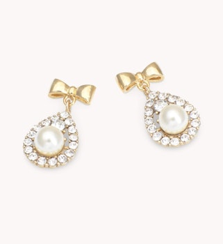 Lily and Rose - PETITE COCO EARRINGS – IVORY PEARL (GOLD)