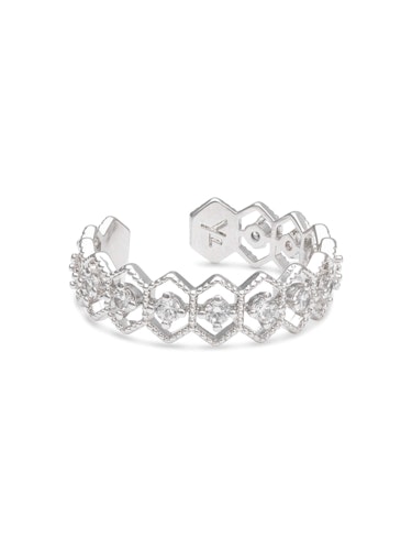 Ylva Li - NOVA RING – CRYSTAL (SILVER)