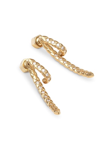 Ylva Li - MADEMOISELLE EARRINGS – CRYSTAL (GOLD)