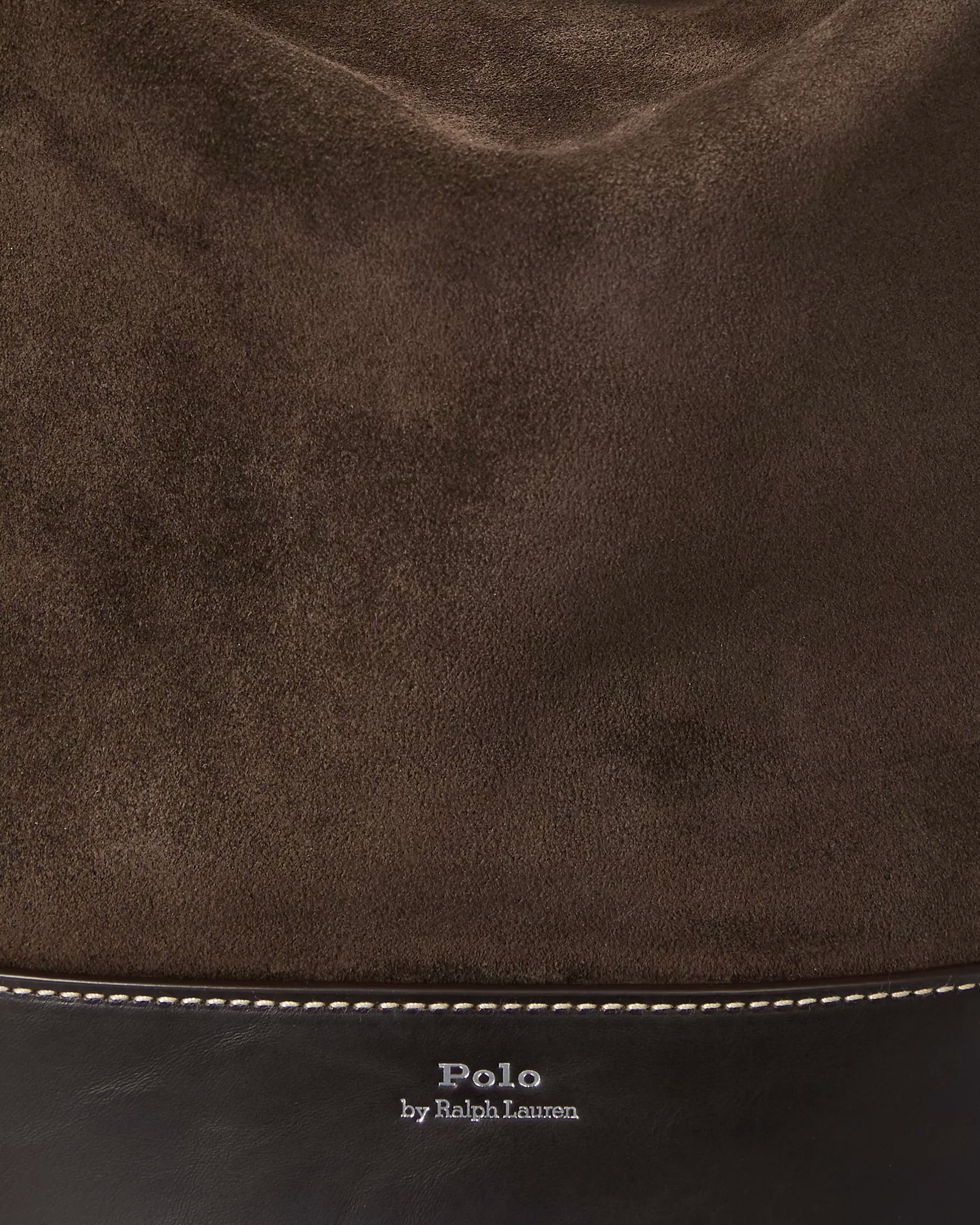 Polo Ralph Lauren - Suede Medium Bellport Bucket Bag - Chocolate