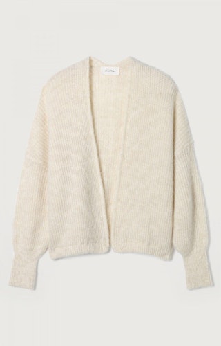 American Vintage - WOMEN'S CARDIGAN EAST - PEARL