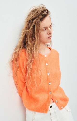 American Vintage - WOMEN'S CARDIGAN VITOW - CARROT