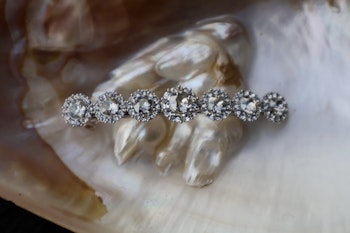 Lily & Rose - hårspänne - Crystal (Silver)