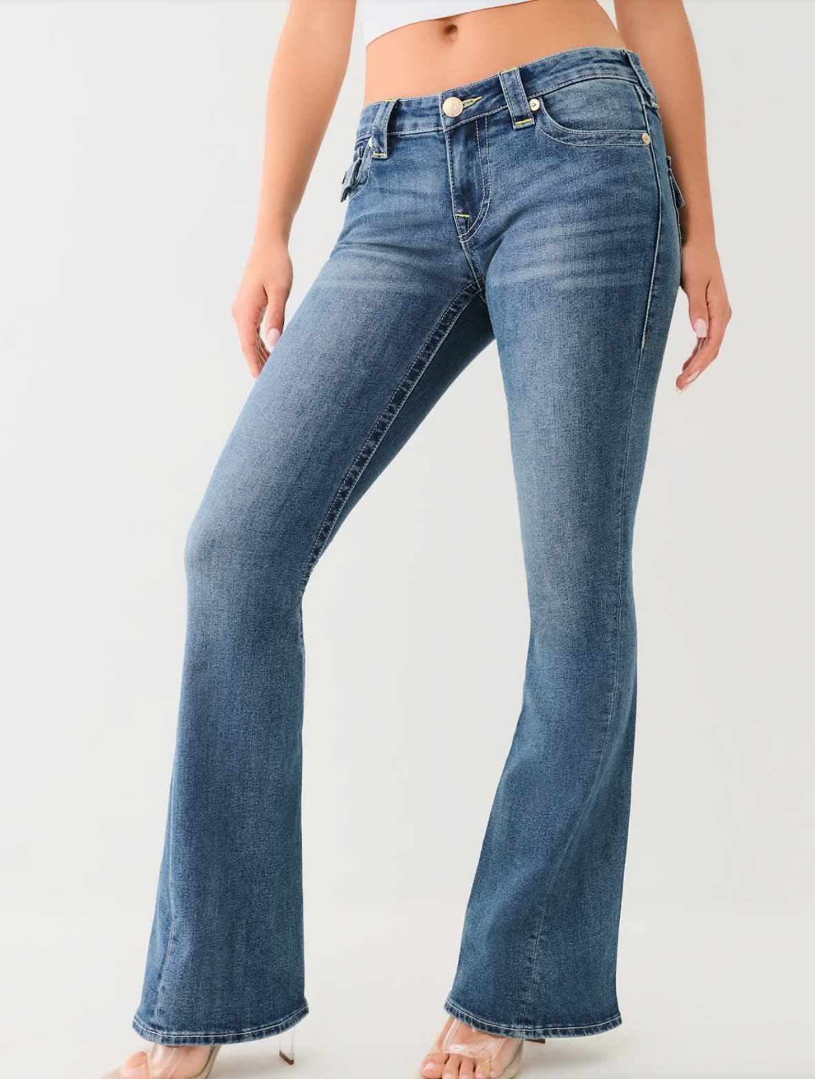 True Religion - JOEY LOW RISE FLARE JEAN - Arabella