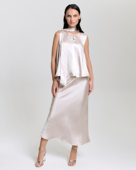Ida Sjöstedt - Cat Skirt - Beige