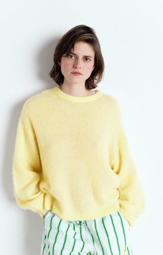 American Vintage - WOMEN'S - WOMEN'S JUMPER NENYBAY - LEMON CURD