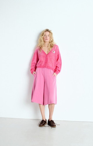 American Vintage - WOMEN'S CARDIGAN NENYBAY - HIBISCUS