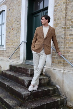 Lardini - 100 % sheep leather blazer