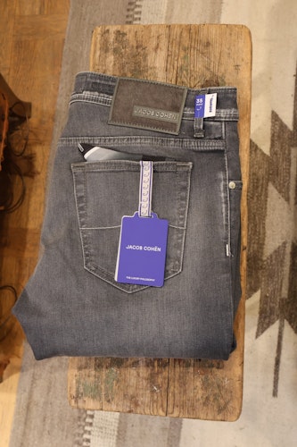 Jacob Cohën - Nick slimfit - Grey with silver details