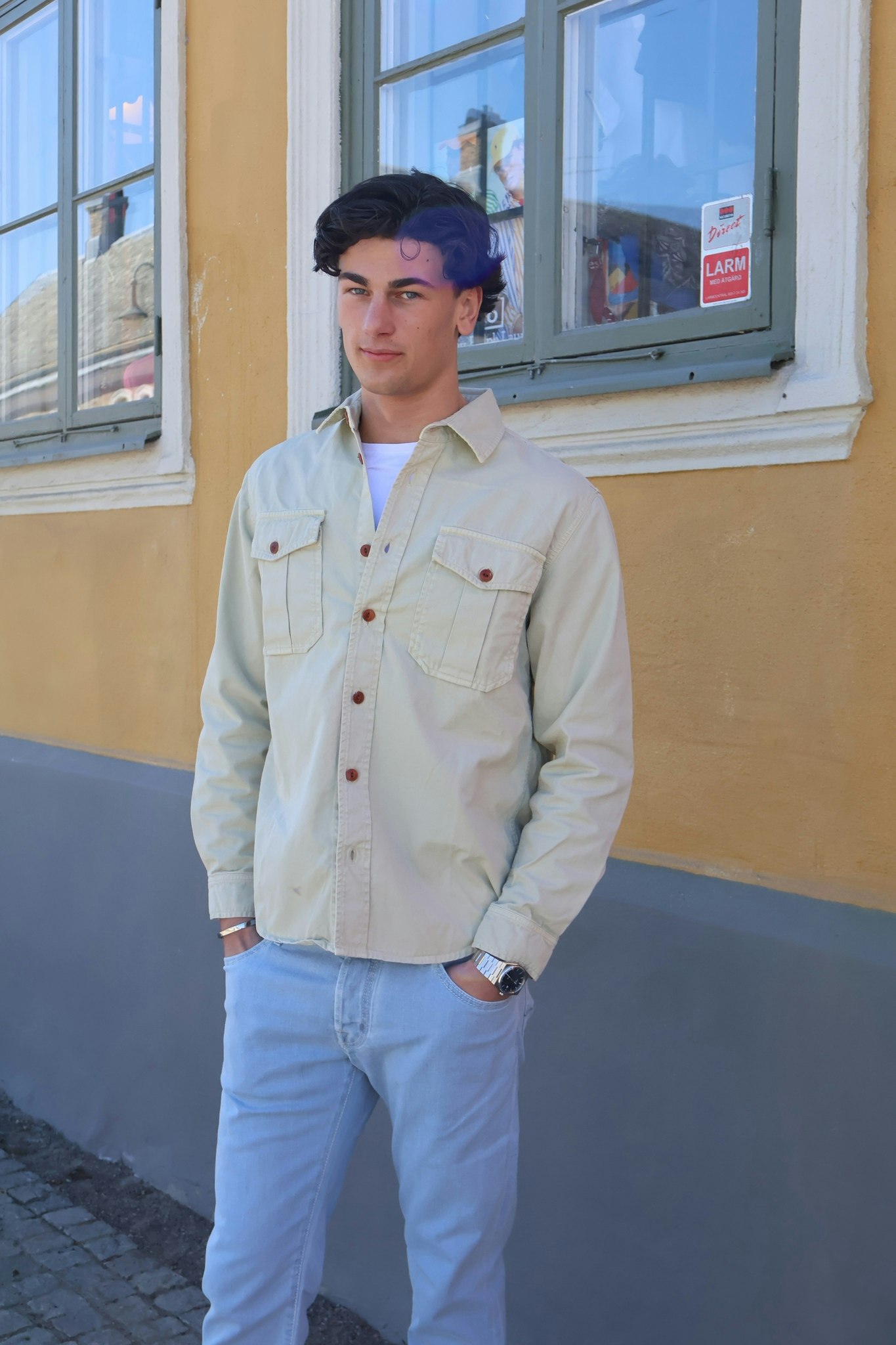 Chesapeakes  - Gabardine Guide shirt Alaska - Sage