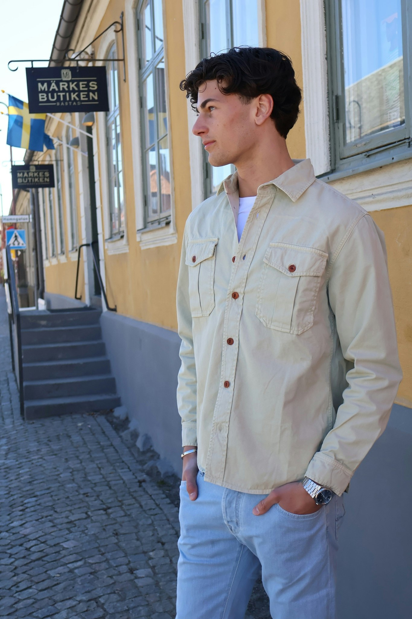Chesapeakes  - Gabardine Guide shirt Alaska - Sage