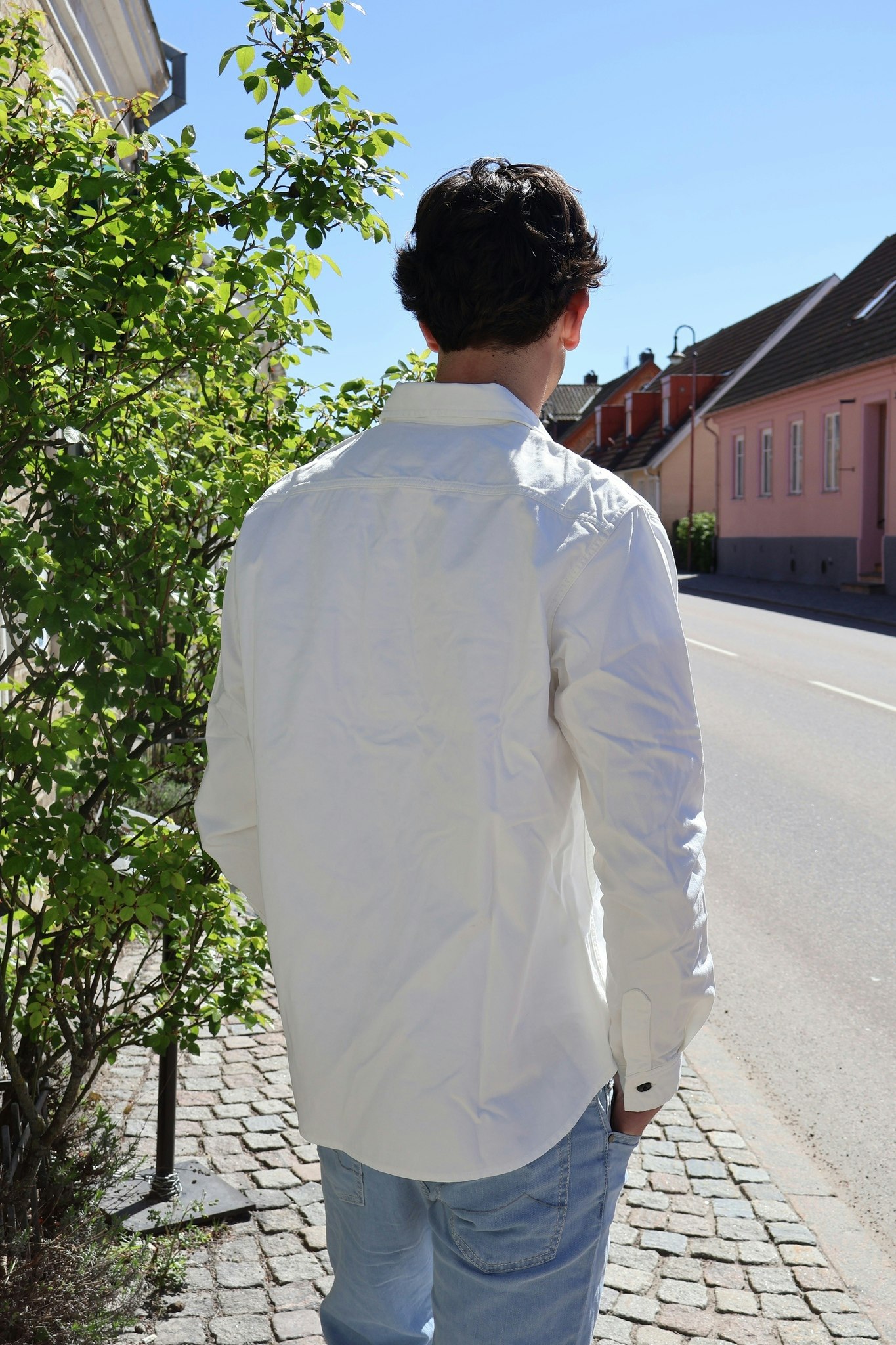 Chesapeakes  - Gabardine Guide shirt Alaska - Off White