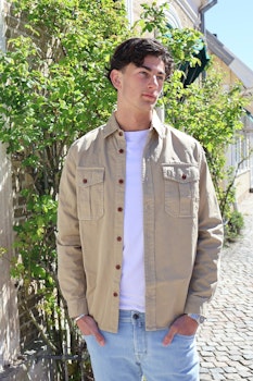 Chesapeakes  - Gabardine Guide shirt Alaska - Sand