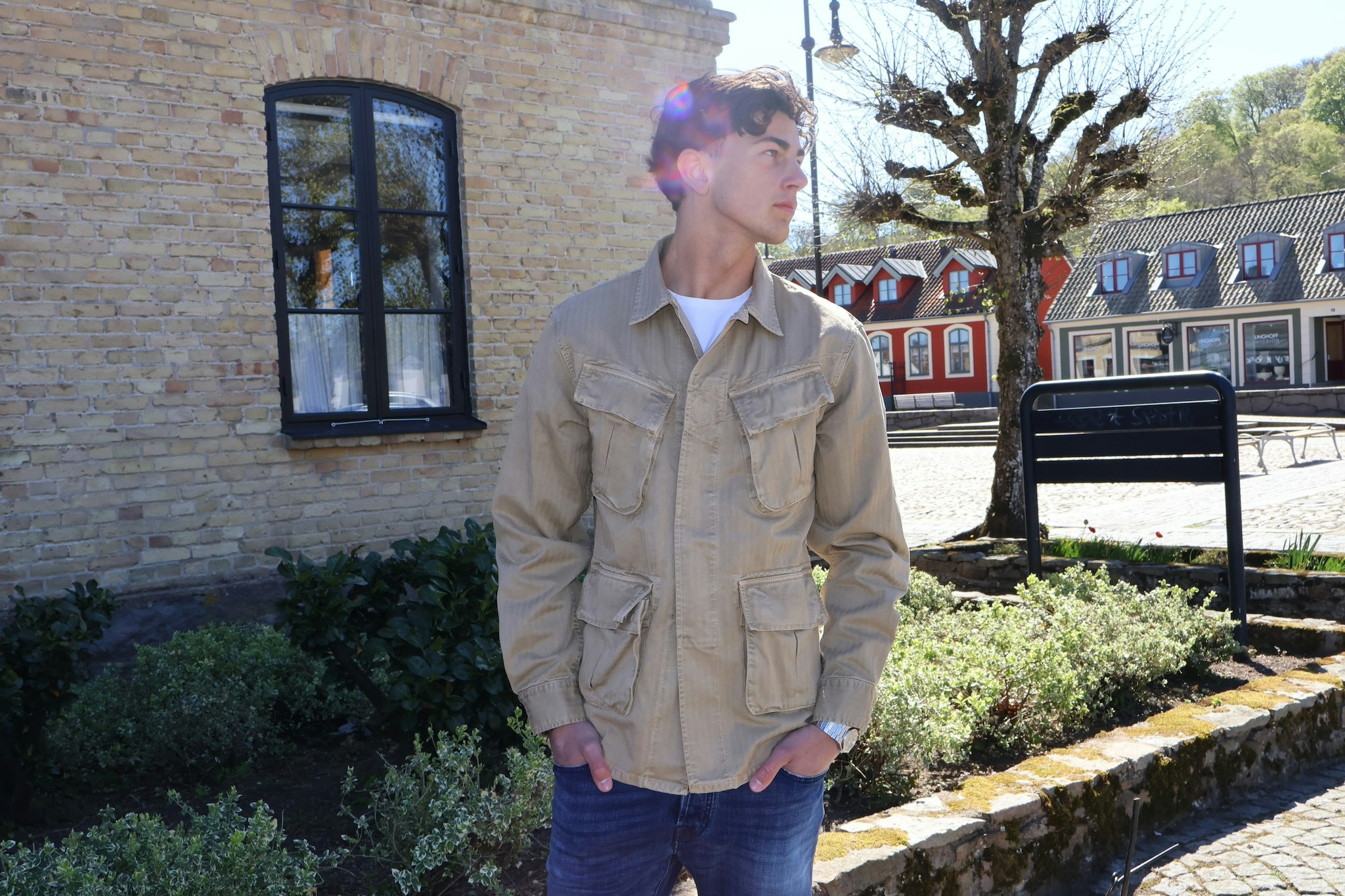 Chesapeakes - Jungle Jacket Intrepid hbt - Sand
