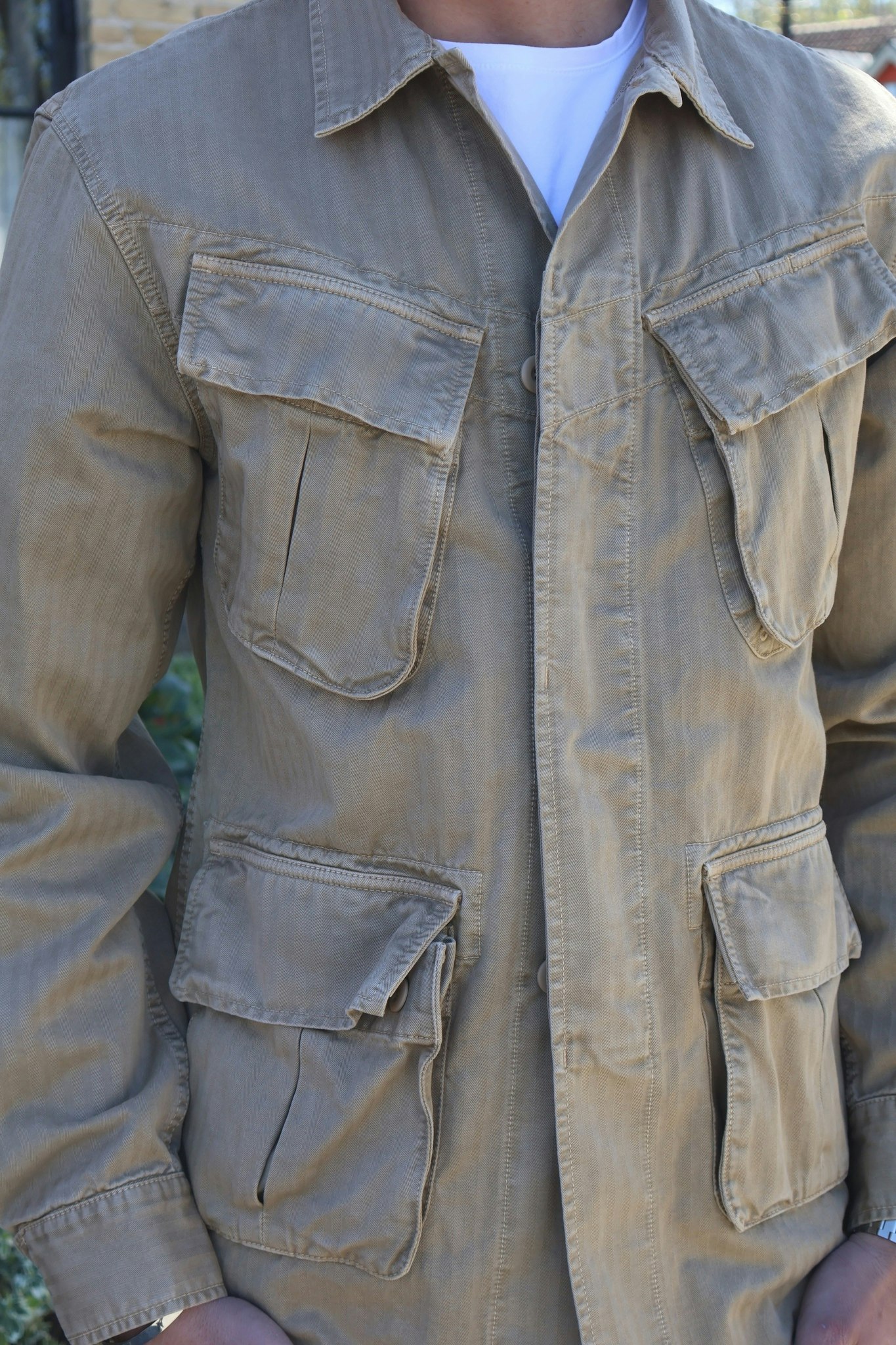 Chesapeakes - Jungle Jacket Intrepid hbt - Sand