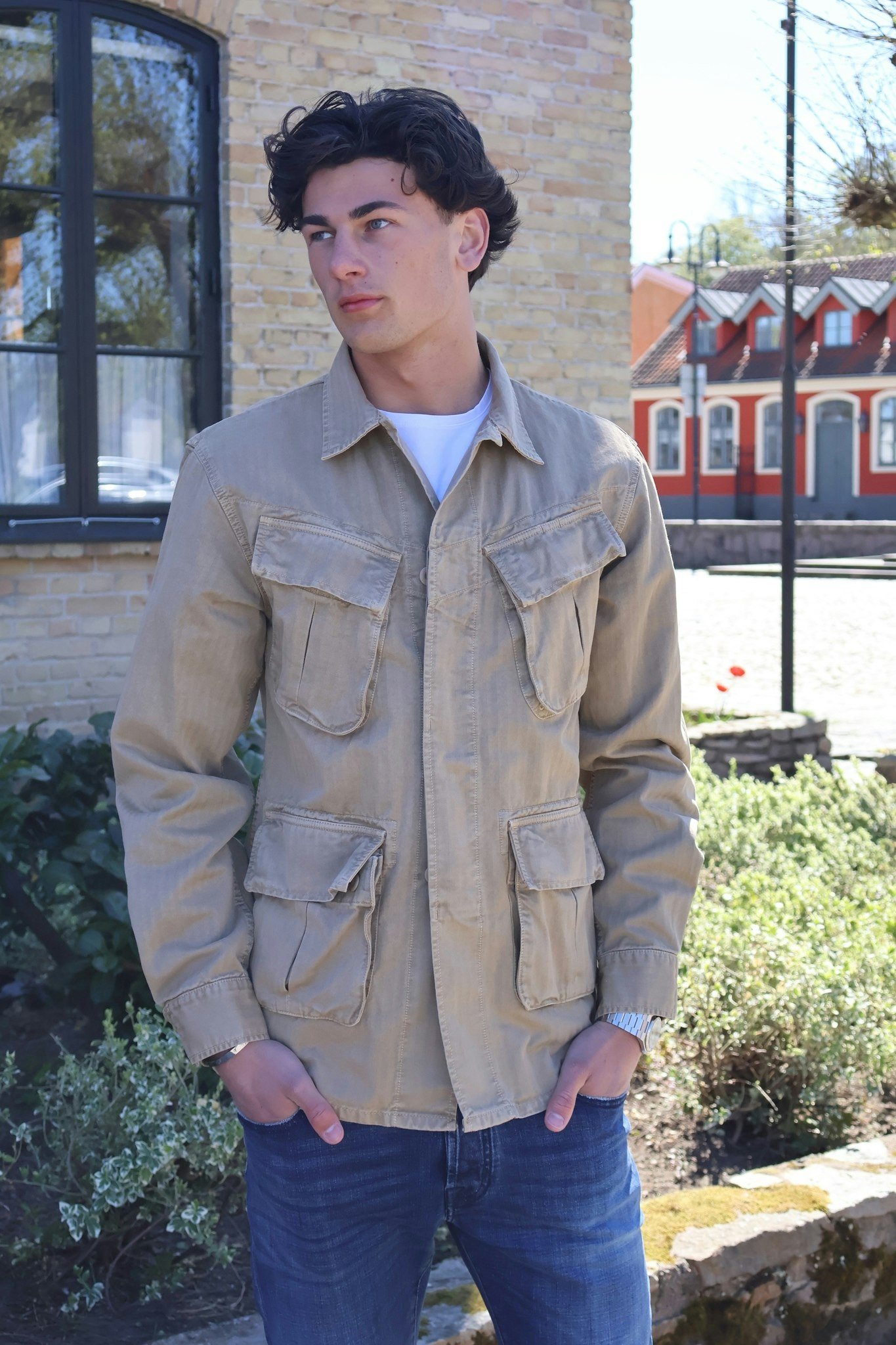 Chesapeakes - Jungle Jacket Intrepid hbt - Sand