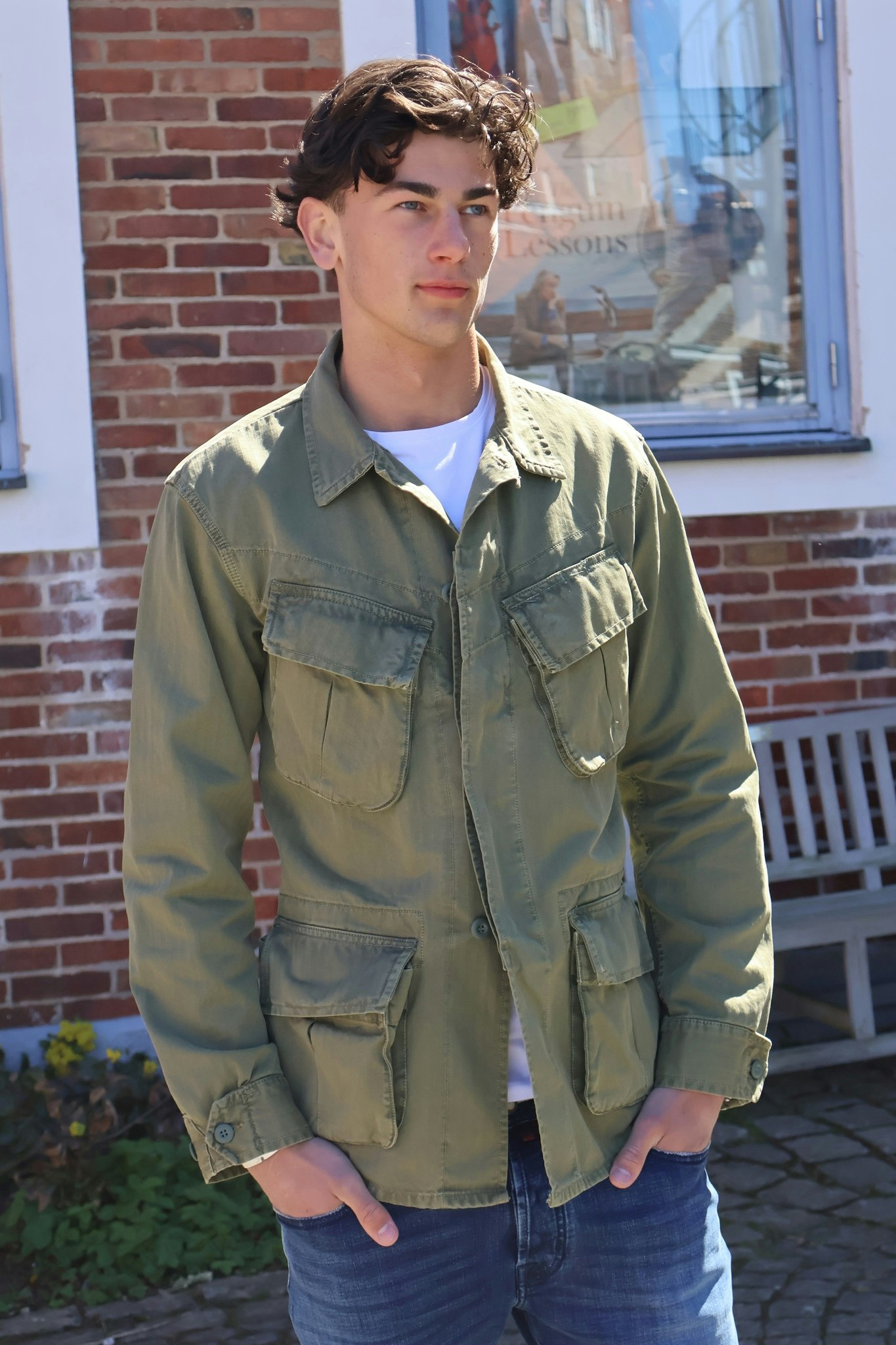 Chesapeakes - Jungle Jacket Intrepid hbt - Military green