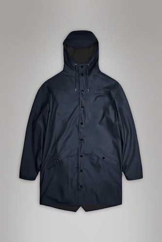 Rains -  Unisex Long Jacket - Navy