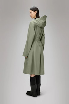 Rains -  A-Line Longer W Jacket - Drift