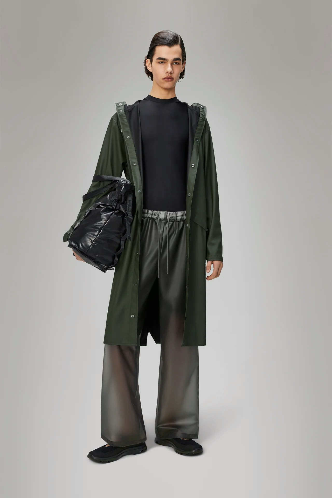 Rains - Longer Jacket - Green