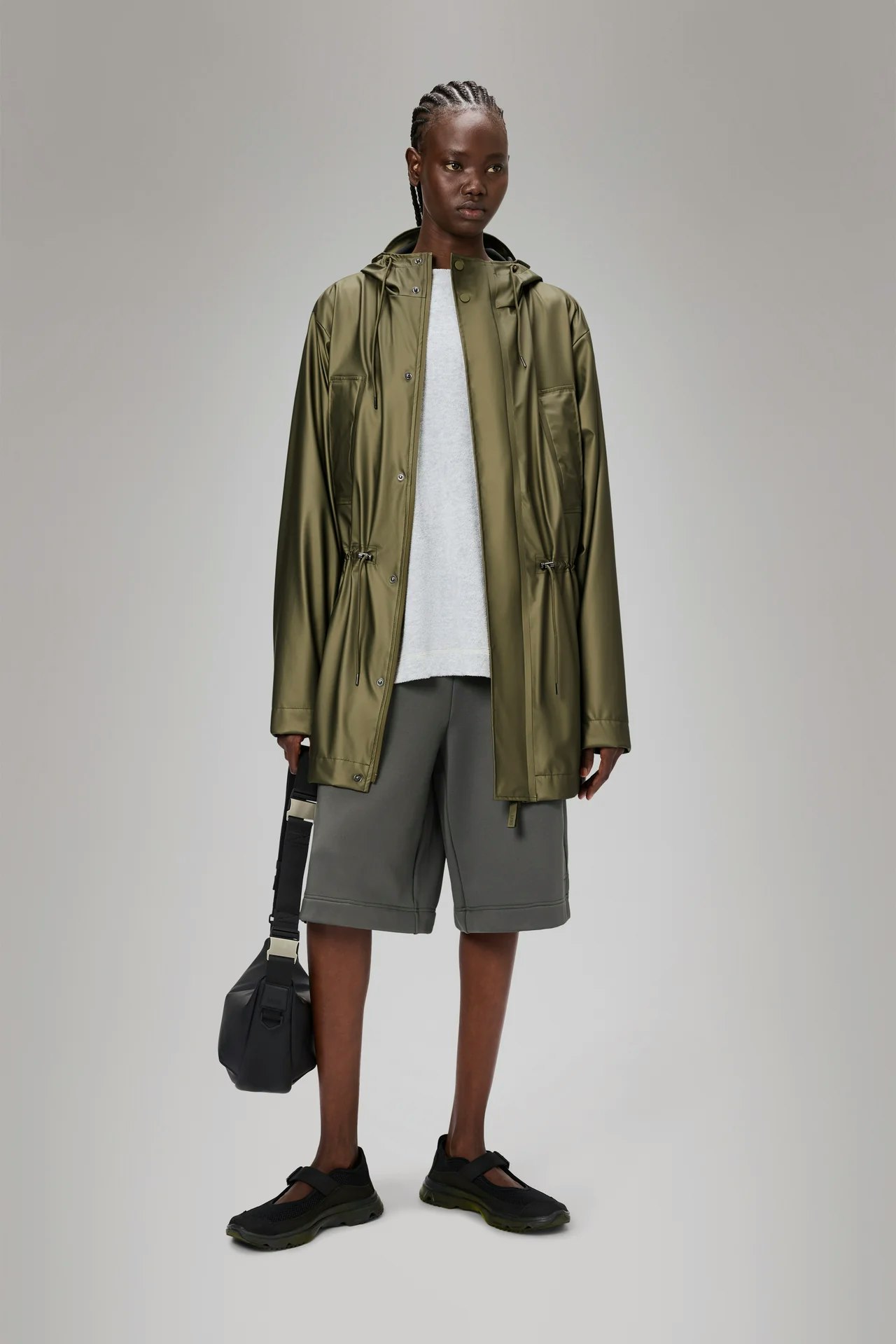 Rains - Bold Long Jacket - Revel