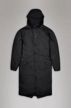 Rains - Unisex Longer Jacket - Black