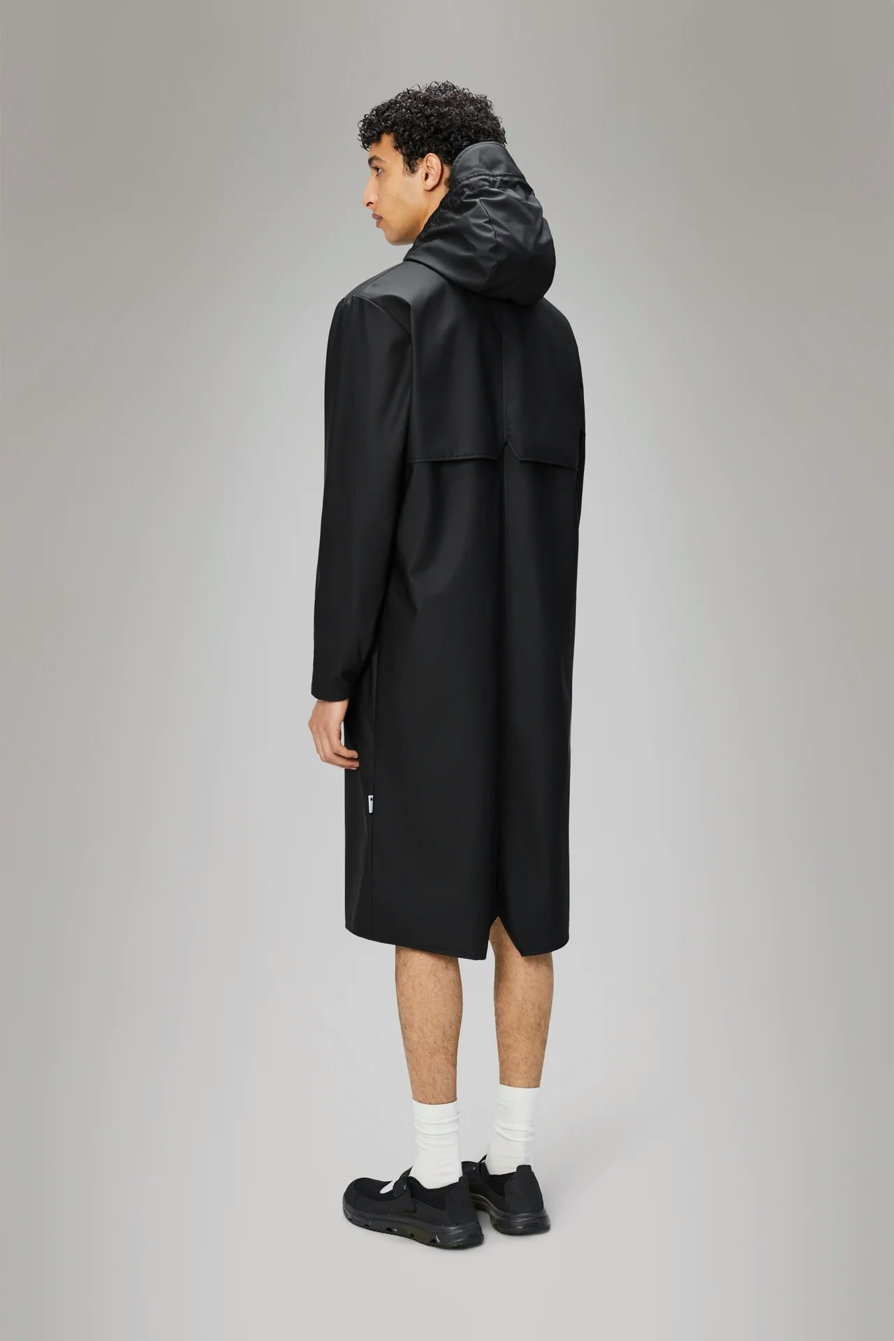 Rains - Unisex Longer Jacket - Black