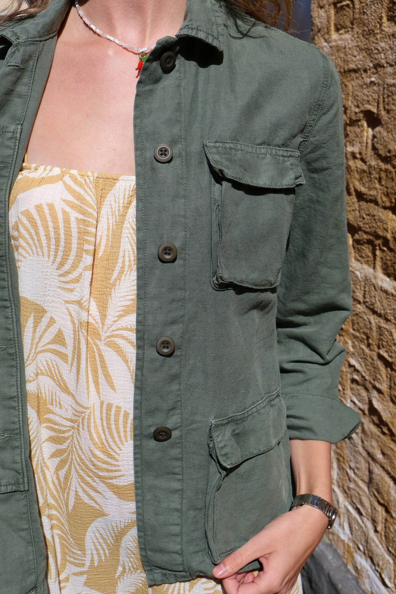 Hartford - VEA JACKET - Army green