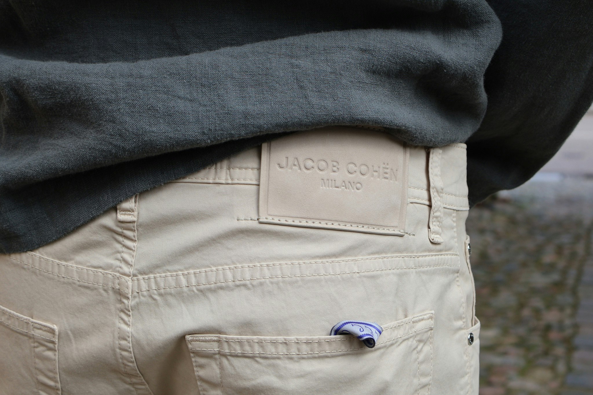 Jacob Cohën - Nick Slim Fit - Light Beige