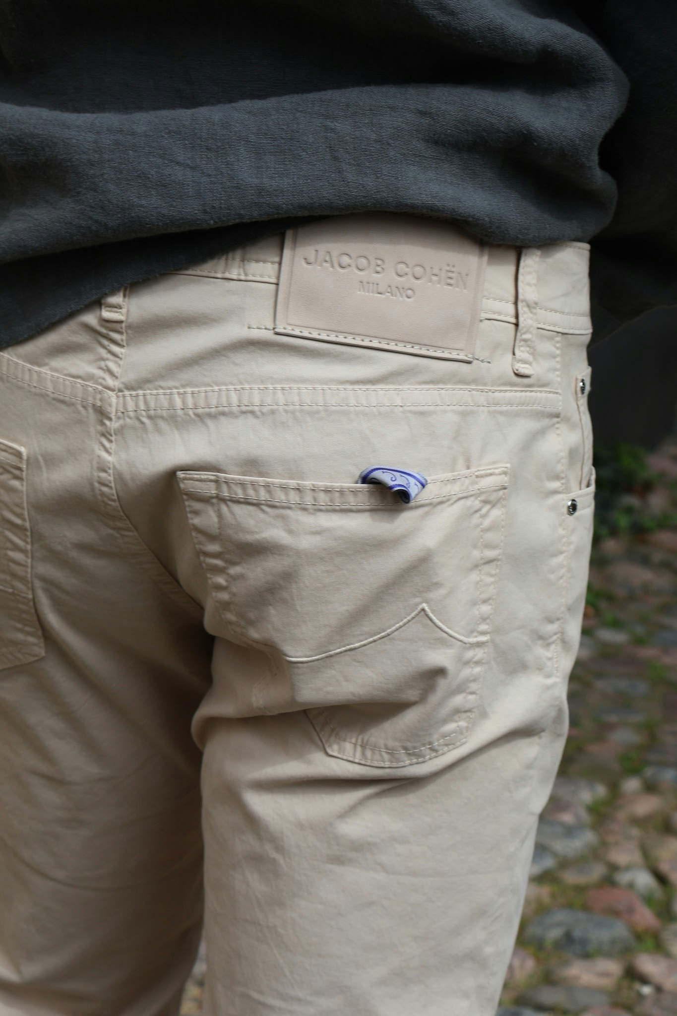 Jacob Cohën - Nick Slim Fit - Light Beige