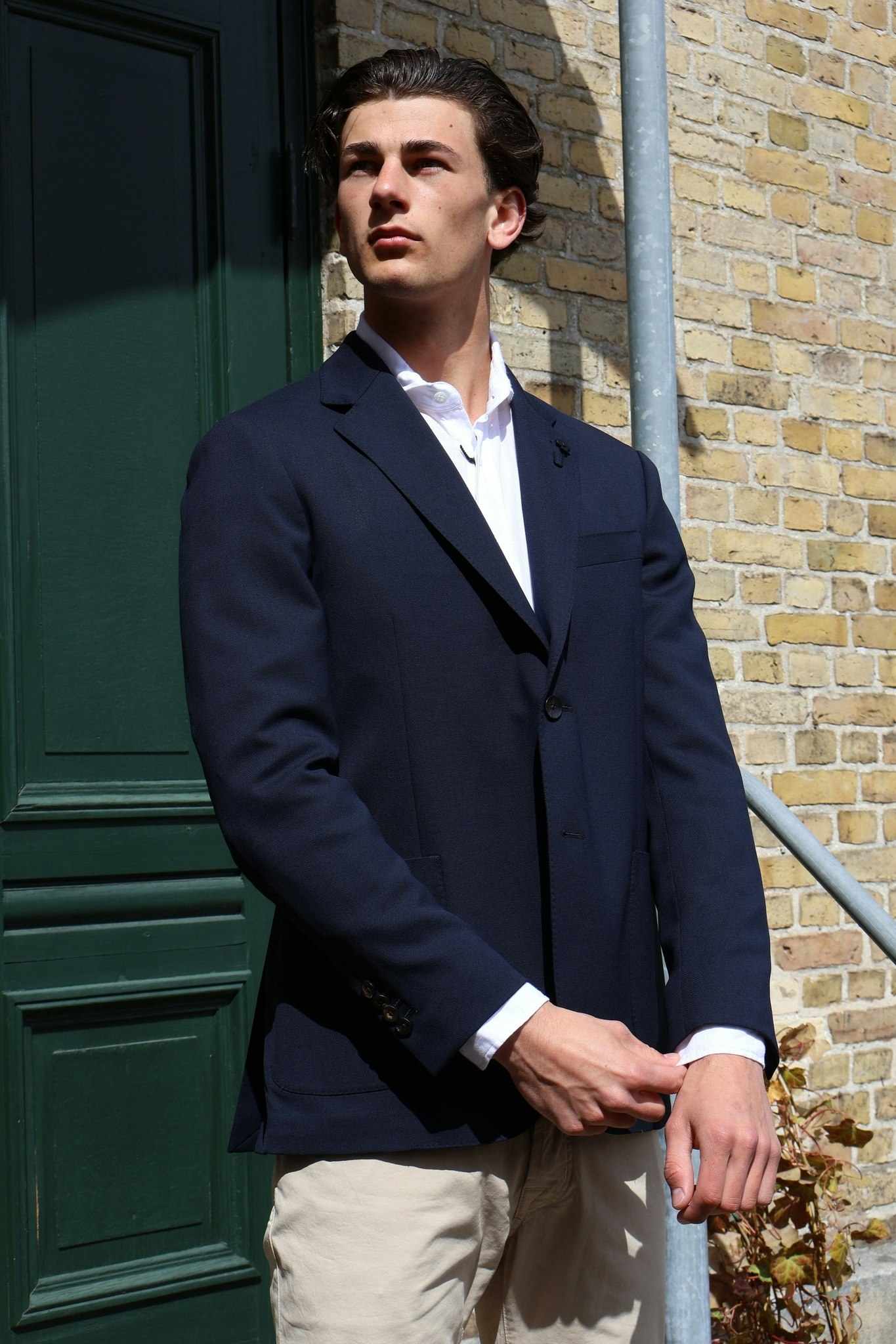 Lardini - Wool Blazer - Royal navy