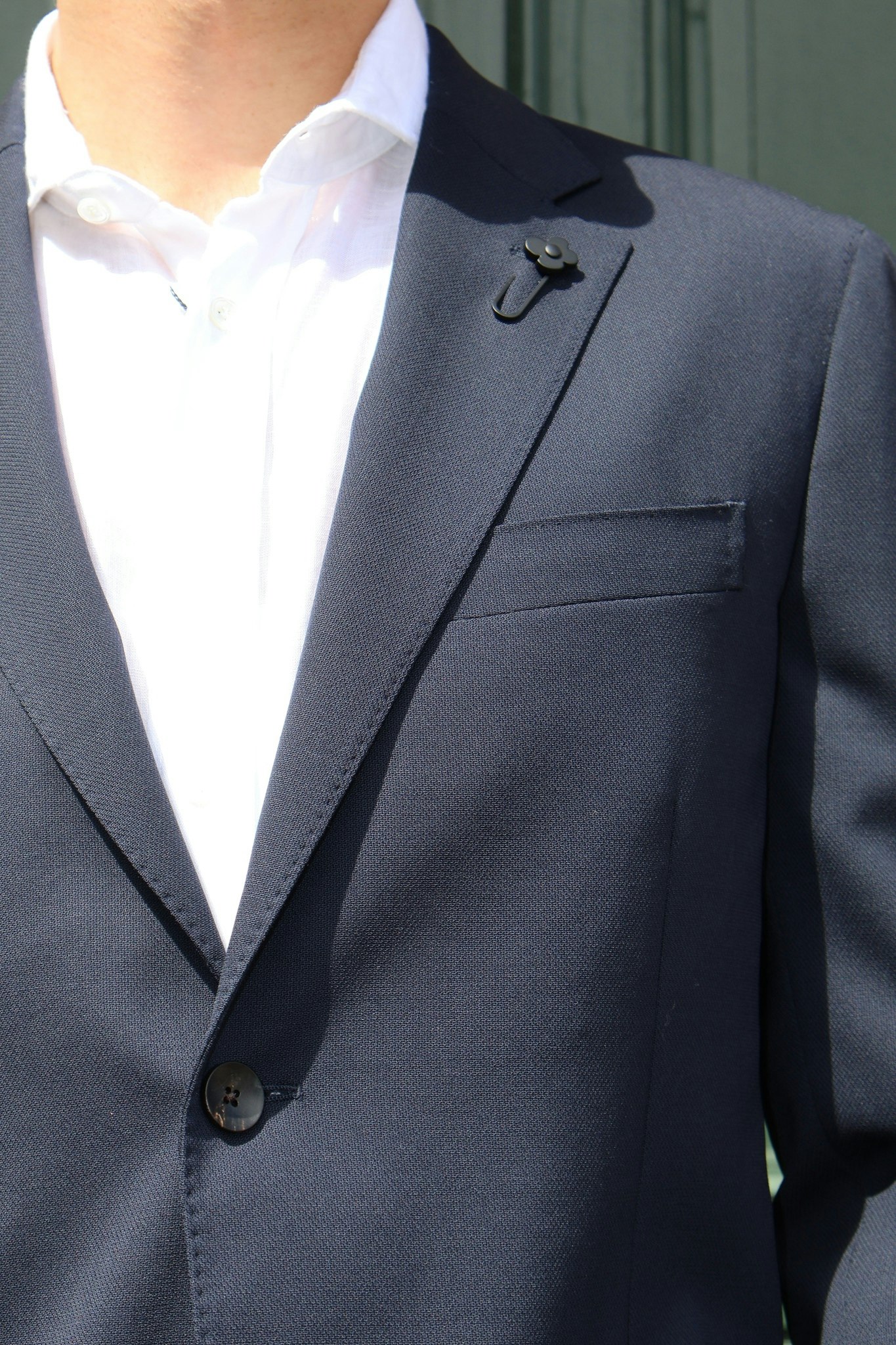 Lardini - Wool Blazer - Royal navy