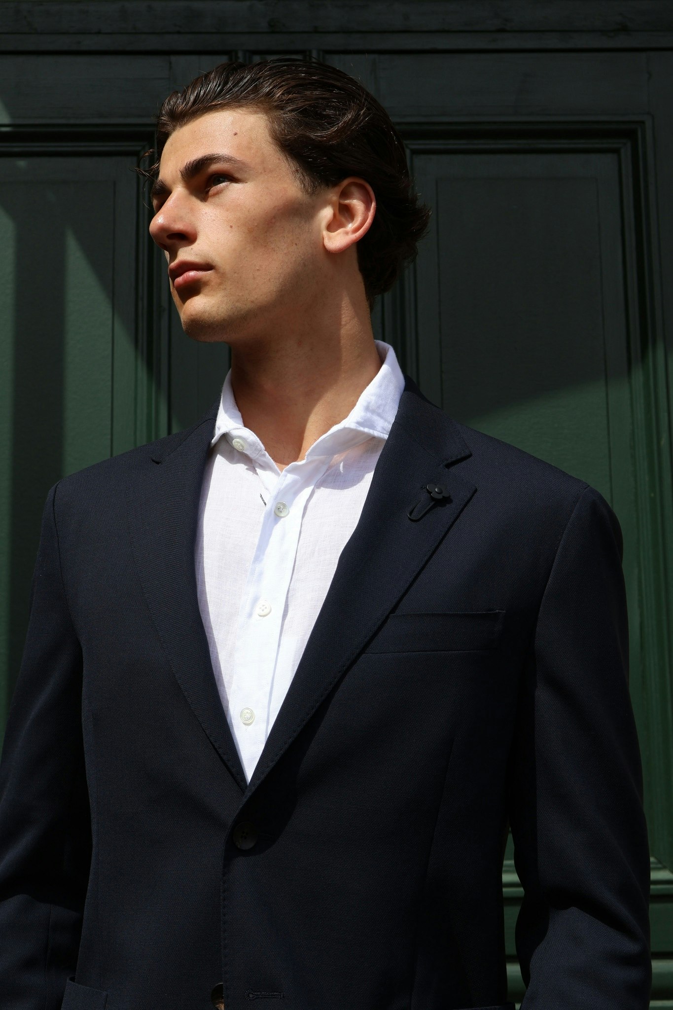 Lardini - Wool Blazer - Royal navy