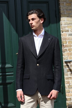 Lardini - Lino Blazer - Black