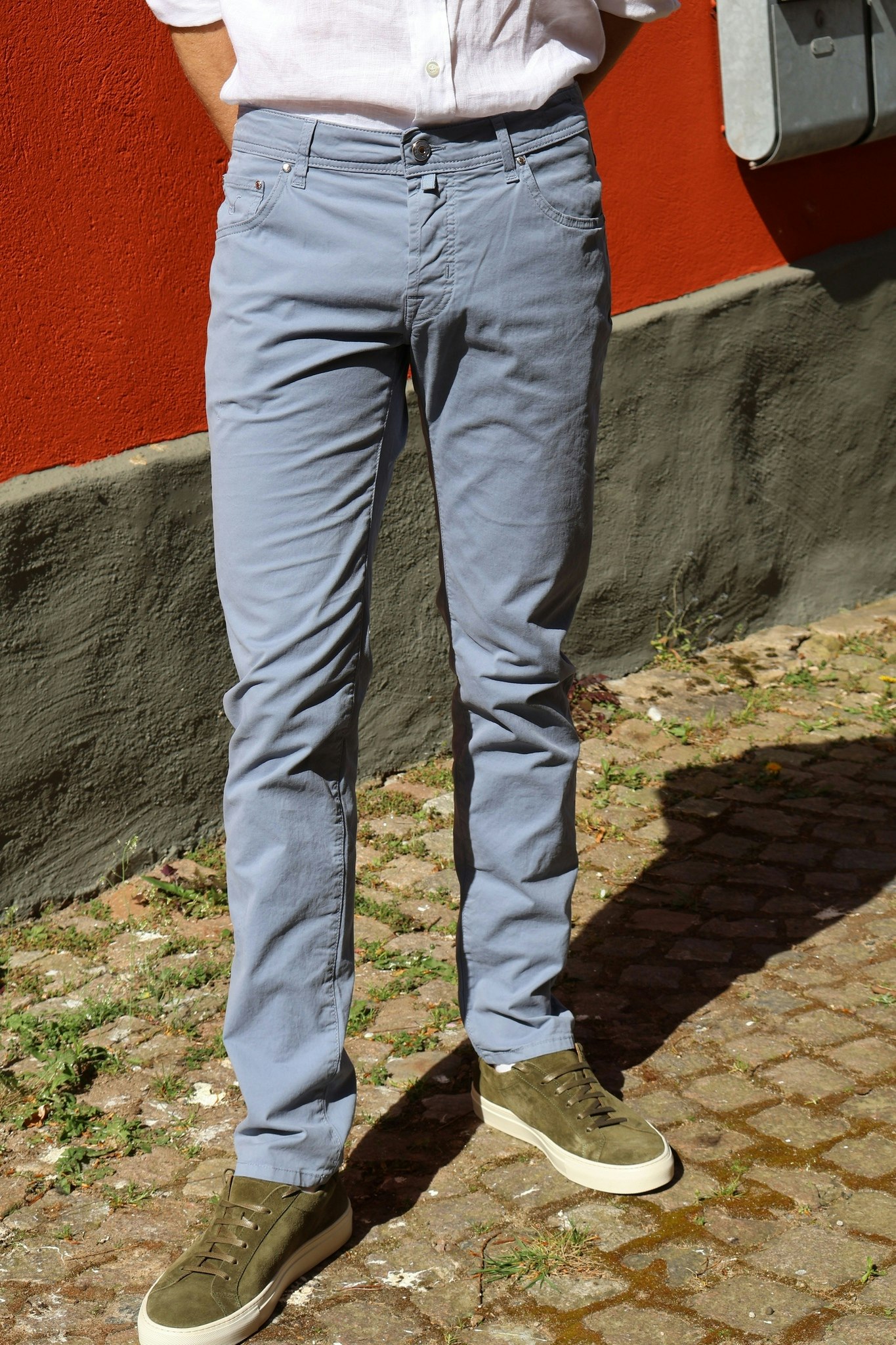 Jacob Cohën -  Nick - Slimfit - Light Blue