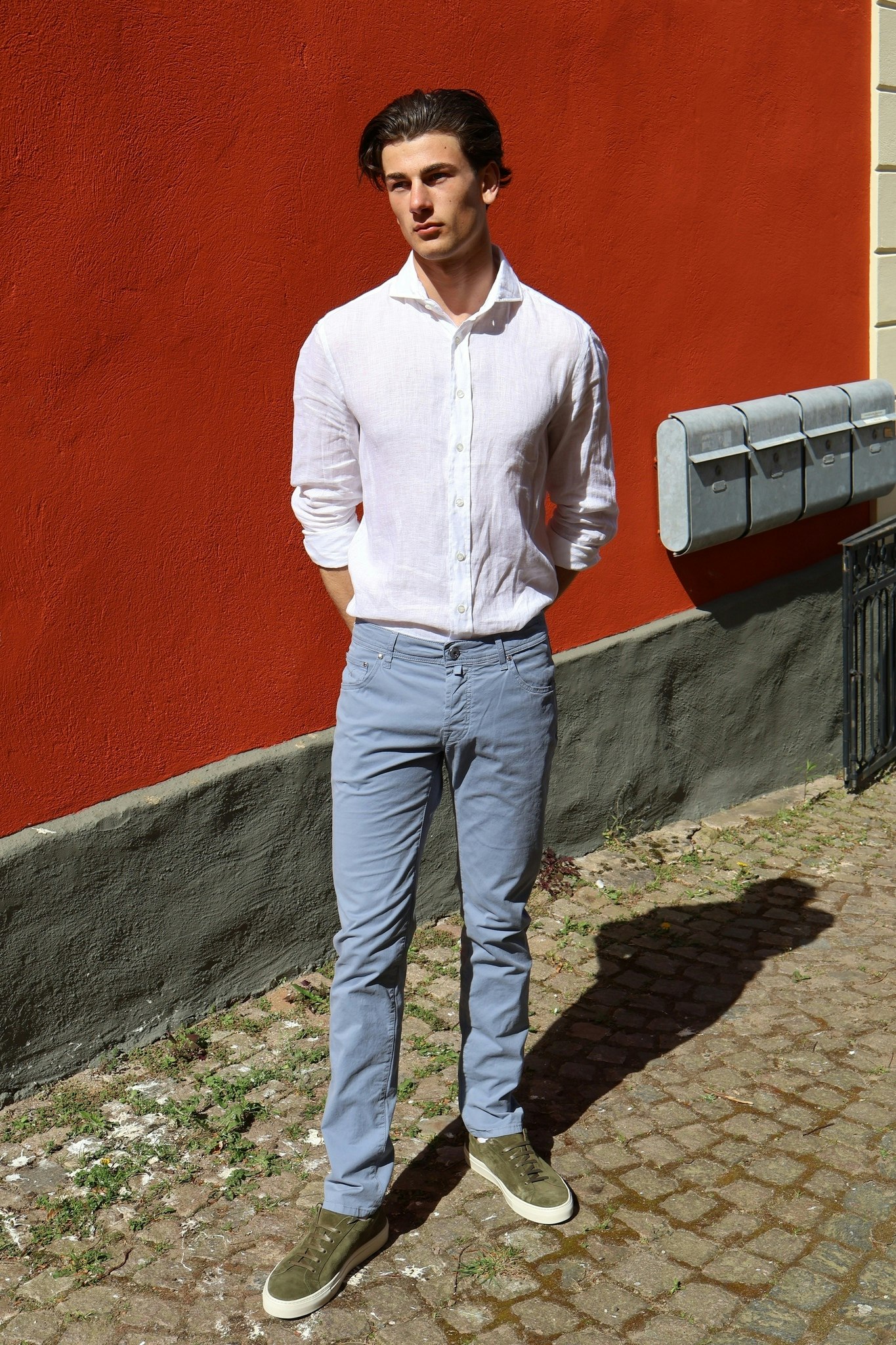 Jacob Cohën -  Nick - Slimfit - Light Blue