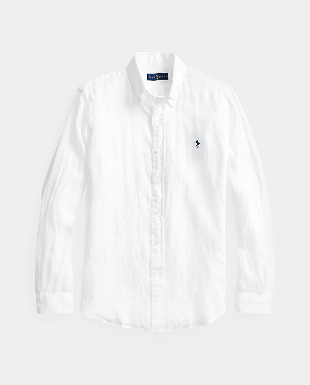 Polo Ralph Lauren - Slim Fit Linen Shirt - White