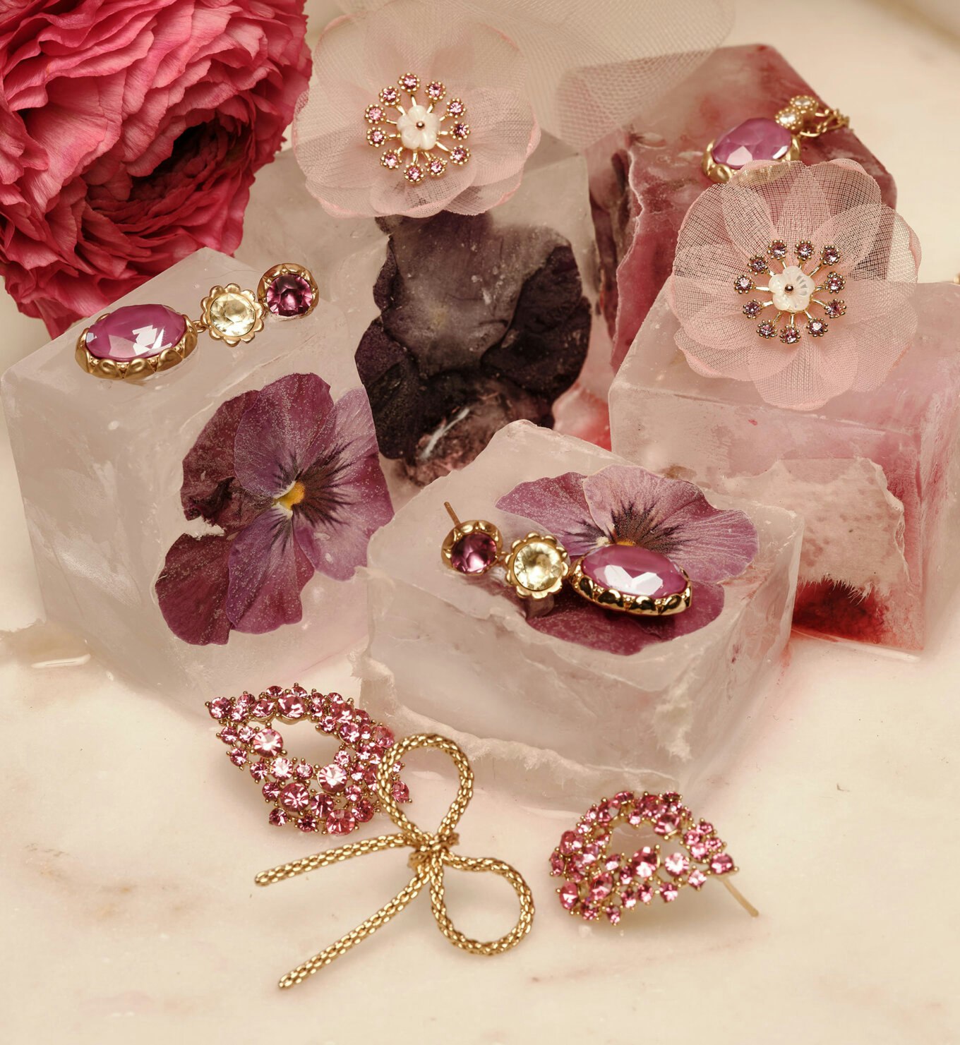 Lily and Rose - AUDREY EARRINGS – ORCHID
