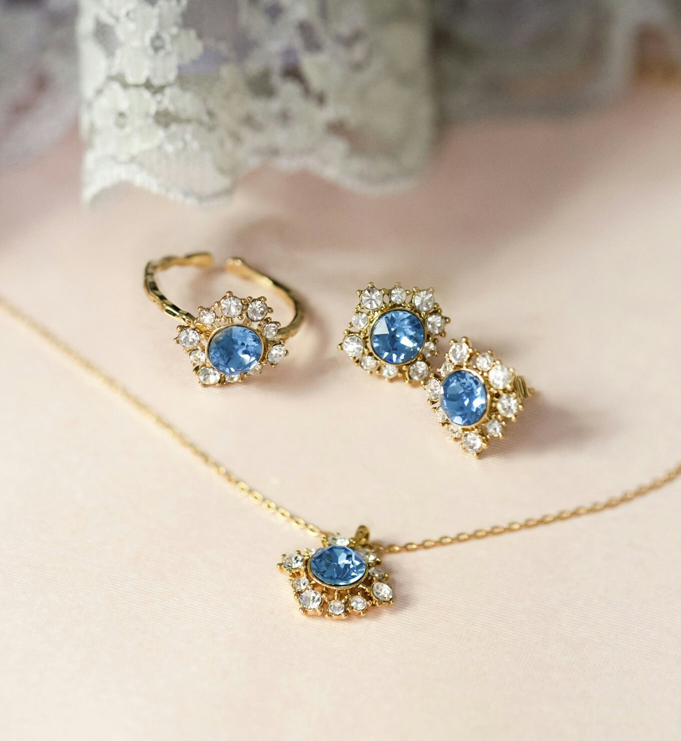 Lily and Rose -  EMILY EARRINGS – ICE BLUE