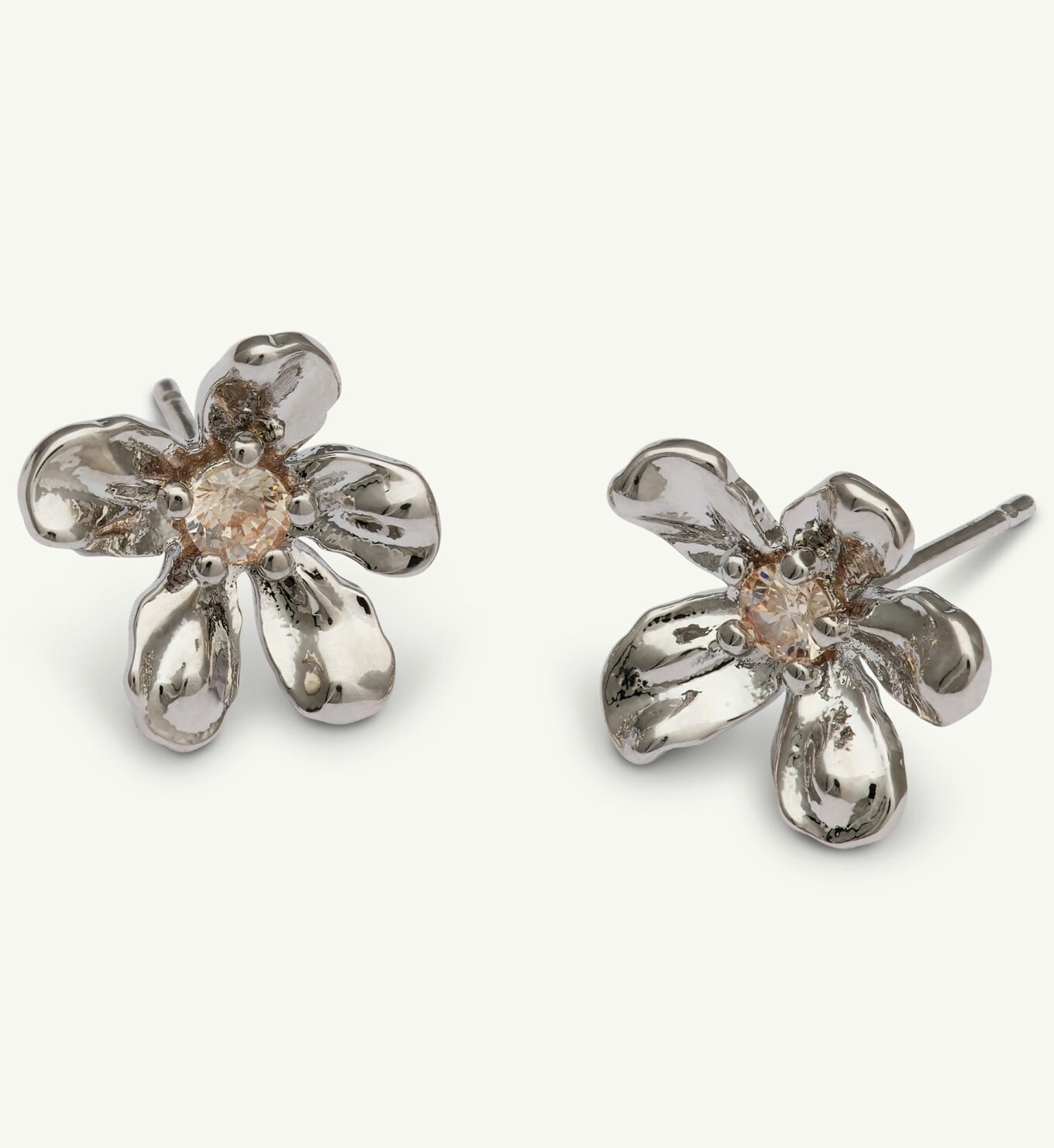 Lily and Rose -  PETITE EPONINE STUD EARRINGS – SILVER
