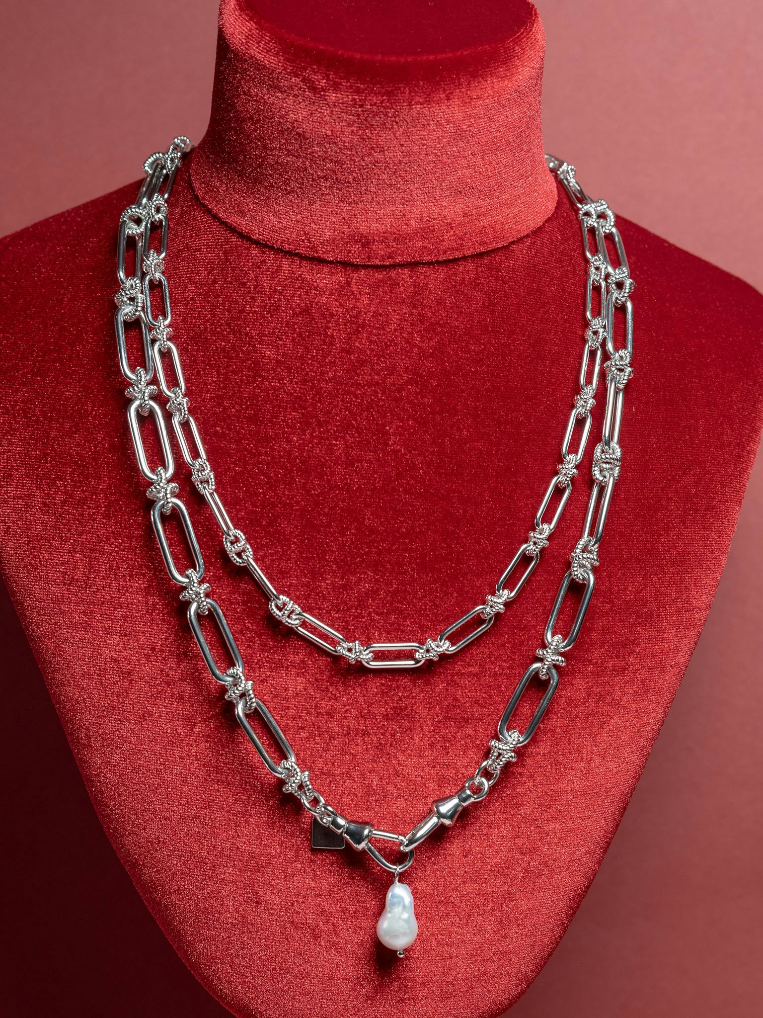 Ylva Li - PETITE YVES NECKLACE – SILVER