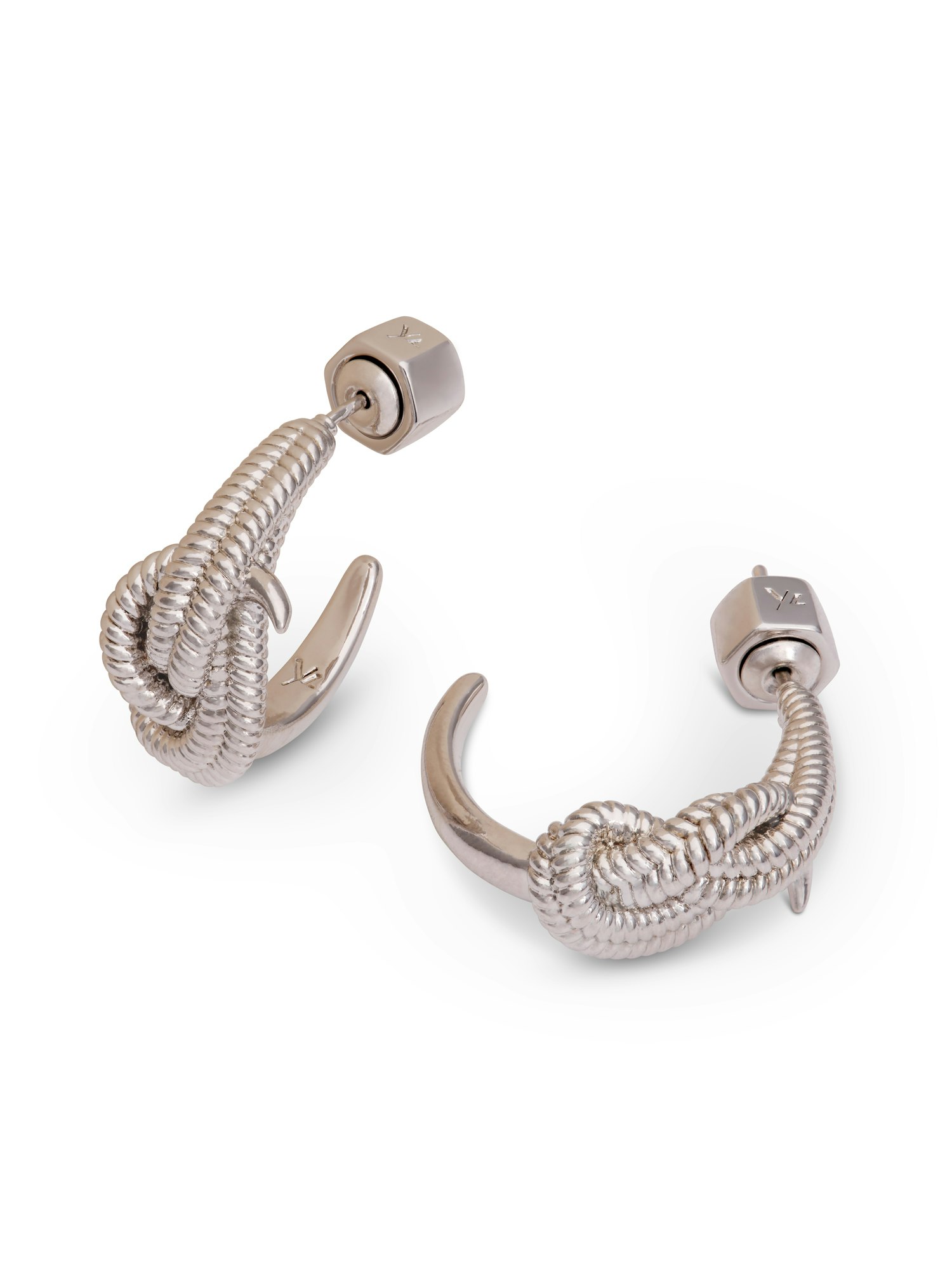 Ylva Li - YVES KNOT EARRINGS – SILVER