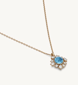 Lily and rose - EMILY NECKLACE – ICE BLUE