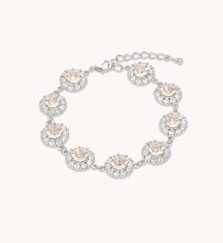 Lily and rose - Sofia bracelet - Silk