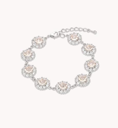 Lily and rose - Sofia bracelet - Silk