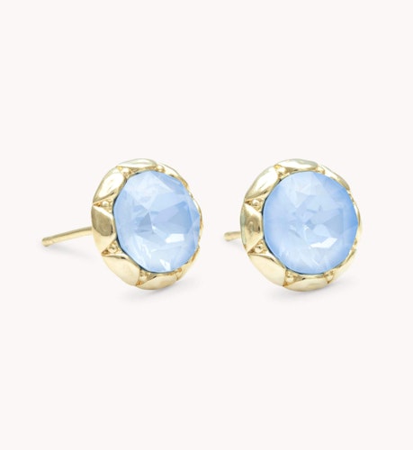 Lily and rose - Miss Victoria stud earrings - Sky blue