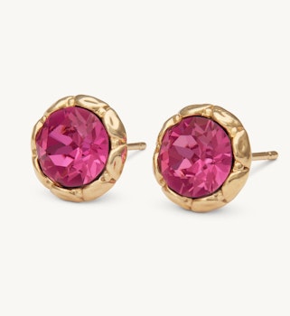 Lily and rose - Miss Victoria earrings - Dark rose