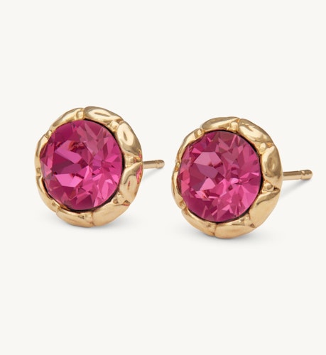 Lily and rose - Miss Victoria earrings - Dark rose